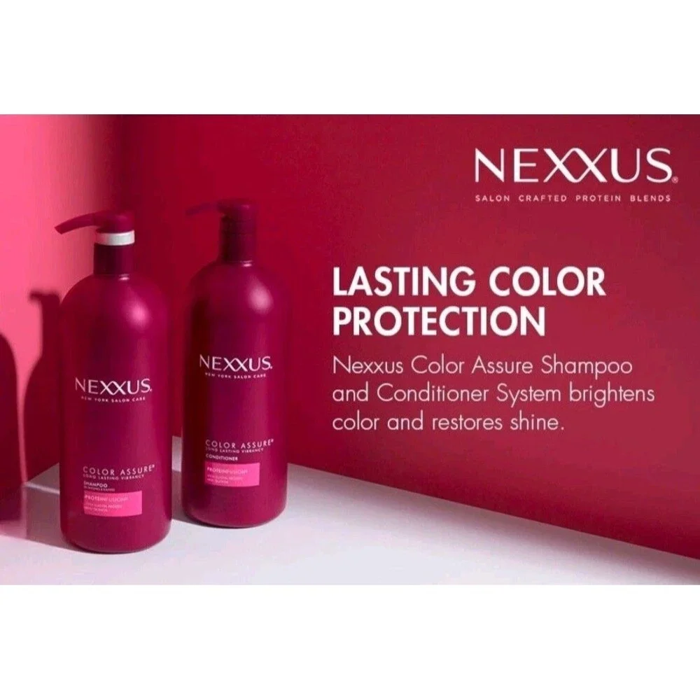 Nexxus Color Assure Shampoo & Conditioner Set 32 Fluid Ounce 2-pk Sulfate Free